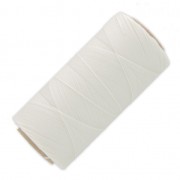 Linhasita waxed thread spool for micro macramé 0.75 mm - White (BCO ALV) x228m|raw }}