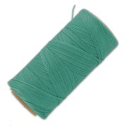 Linhasita waxed thread spool for micro macramé 0.75 mm - Green Turquoise (224) x228m|raw }}
