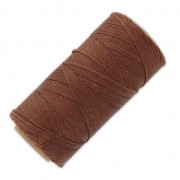 Linhasita waxed thread spool for micro macramé 0.75 mm - Brown (631) x228m|raw }}