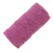 Linhasita waxed thread spool for micro macramé 0.75 mm - Fuchsia (899) x228m
