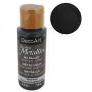 Metallic Acrylic decorative paint - DecoArt Dazzling Metallics - Black Pearl x59 ml