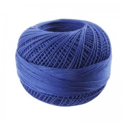 Cotton thread Lizbeth size 80 Royal Blue n°652 x168 m|raw }}