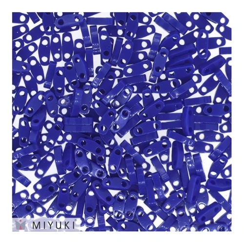 Miyuki Quarter Tila Beads 5x1.2x1.9 mm QTL-414 - Opaque Cobalt x10g