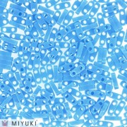 Miyuki Quarter Tila Beads 5x1.2x1.9 mm QTL-413 - Opaque Turquoise Blue x10g