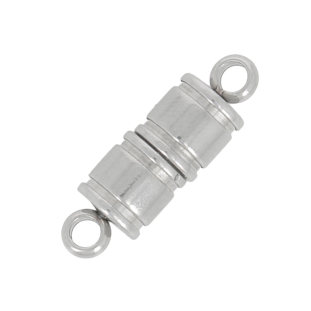 Stainless steel clasp 25.8x7.8 mm x1 Perles & Co