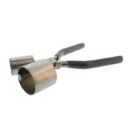 Professional-grade double-cylinder clamp (35 mm and 25 mm) x1