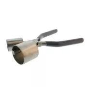 Professional-grade double-cylinder clamp (35 mm and 25 mm) x1