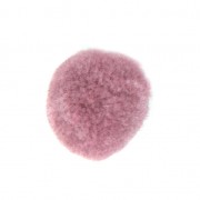 Round synthetic pompom 2 cm Antique Mauve x1|raw }}