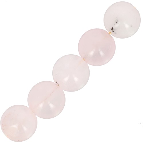 Dyed Gemstone - Beads Rose Quartz  8mm x10