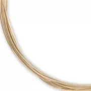 Gold filled 0.5 mm flexible wire x1.5 m