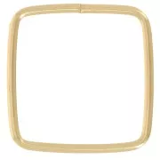 Square Closed Ring 15 mm - Gold filled (gold laminate) x1