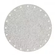 Metal spacer for Miyuki Delica with a diamond effect 45 mm - Rhodium Tone x1