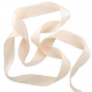 Silk ribbon 25 mm Beige x 1m|raw }}