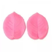 Silicone mold for polymer and metal clay - Leafs x2