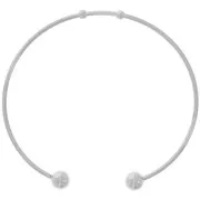 61 mm beaded bracelet - 304 stainless steel x1