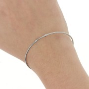 61 mm beaded bracelet - 304 stainless steel x1