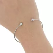 61 mm beaded bracelet - 304 stainless steel x1