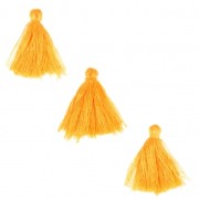 Imitation cotton tassels 26-30 mm Sunflower x10