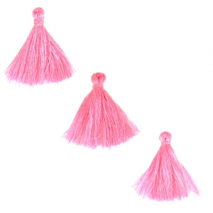 Imitation cotton tassels 26-30 mm Red x10