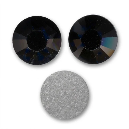 PureCrystal Hotfix rhinestones 5mm Jet x36