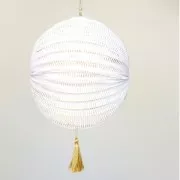 Large tassel 90 mm for decoration or jewels Bordeaux/Silver