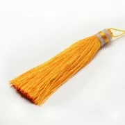 Large tassel 90 mm for decoration or jewels Aqua/Silver