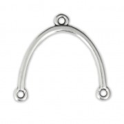 Spacer 23x24 mm Fine Antique silver plating x1|raw }}