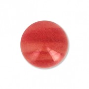 Imitation gemstone resin cabochon 7.3 mm Carnelian x1