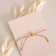 Metal stopper bead 6 mm with 1.2 mm hole fine Gold plated x1