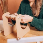 Inclined beading loom for DIY jewels creation x1