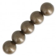 Round brass beads 2.5 mm Bronze Tone x100