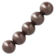 2.5 mm Round Beads - Antique Copper x100