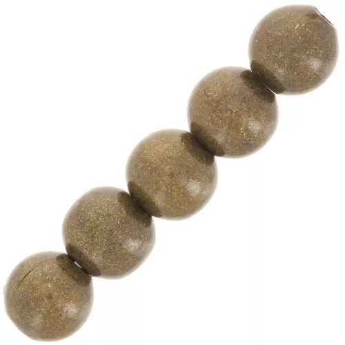 Round beads 4 mm Bronze Tone x50