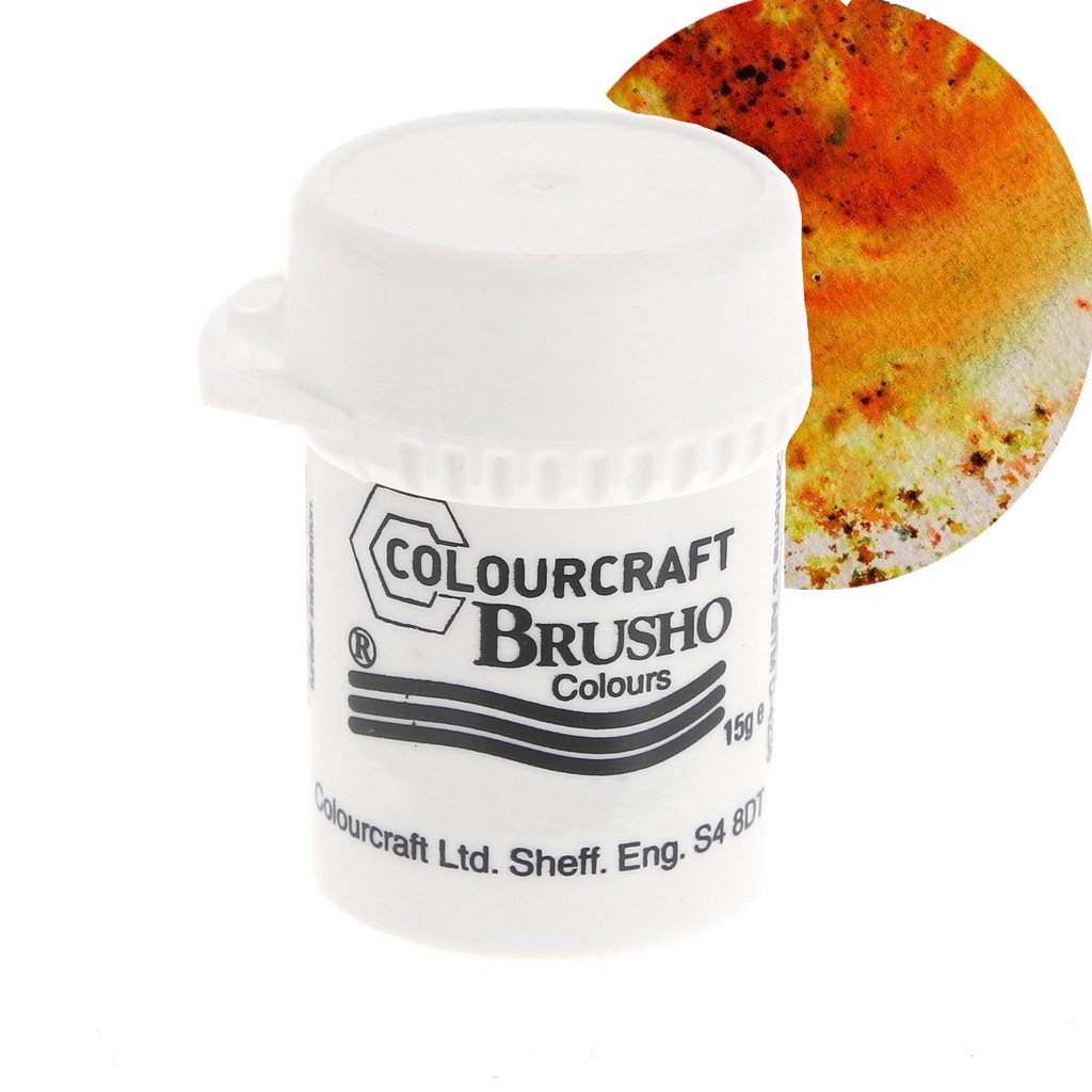 Watercolor Powder pigment Brusho Colours Sandstone x15 g Perles & Co