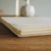 Large bead mat 80x60 cm beige x1