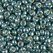 Seed beads Miyuki Duracoat 8/0 4216 - Galvanized Sea Foam x8g