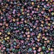 Miyuki Delica 15/0 DBS0134 - Opaque Purple Grey Rainbow Luster x5g