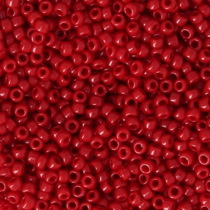 Toho Seed beads 15/0 TO15R045 - Opaque Pepper Red x8g