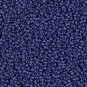 Miyuki Seed beads 15/0 2039 - Matte Metallic Royal Blue x8g