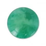 Resin cabochon imitation Gemstone 25 mm Green Agate x1