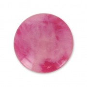 Resin cabochon imitation Gemstone 25 mm Ruby x1