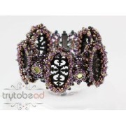 Plexiglass round spacer 27 mm Coral x1