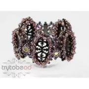 Plexiglass round spacer 27 mm Coral x1