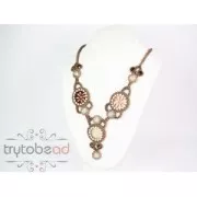 Plexiglass round spacer 27 mm Coral x1