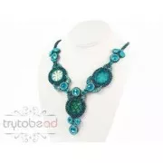 Plexiglass round spacer 27 mm Coral x1