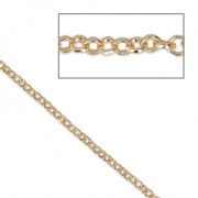 1.9mm cable chain - Gold Tone x98cm