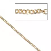 1.9mm cable chain - Gold Tone x98cm