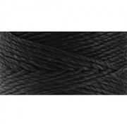 62 meters Bobbin of high quality twisted hemp Cord 1.1 mm Black