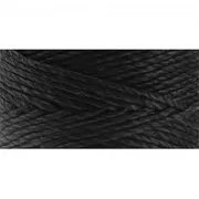 62 meters Bobbin of high quality twisted hemp Cord 1.1 mm Black
