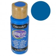 Acrylic paint high quality - DecoArt Americana  - True Blue x59 ml|raw }}